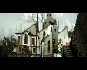 見事なまでの曇り空