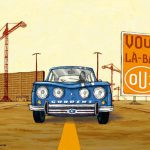 ゴルディーニ車にのった男