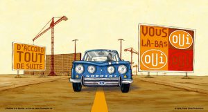 ゴルディーニ車にのった男