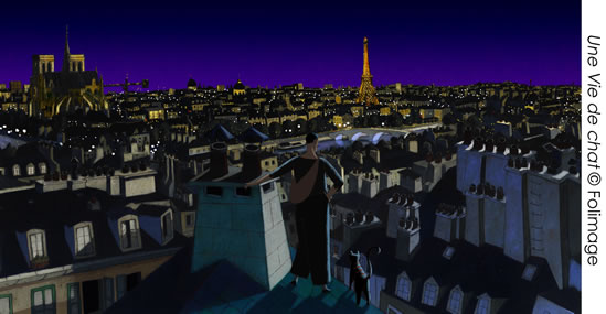パリ猫ディノの夜